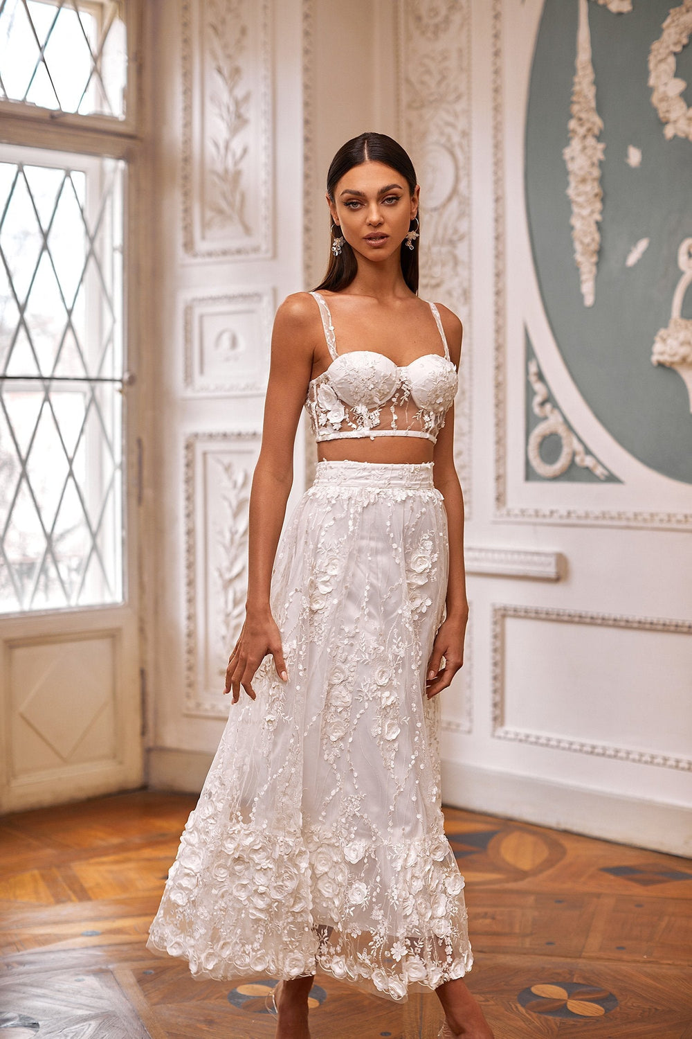 Collective Dress - Aella - White image 3