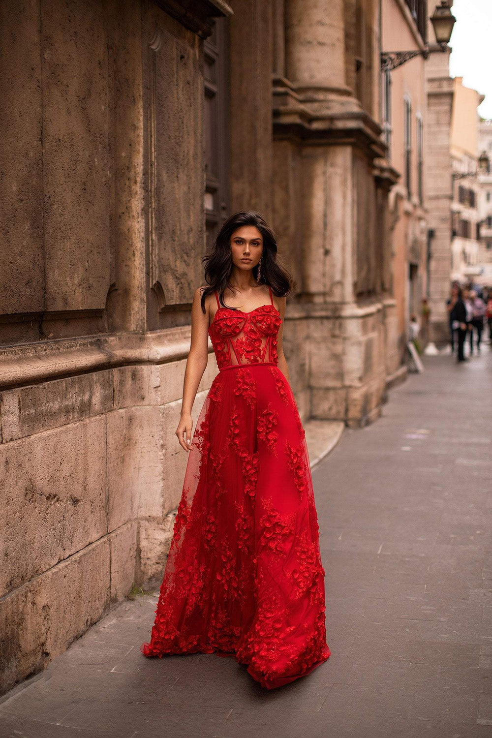 Clarina - Red - View 5 | Shop Formal Dress