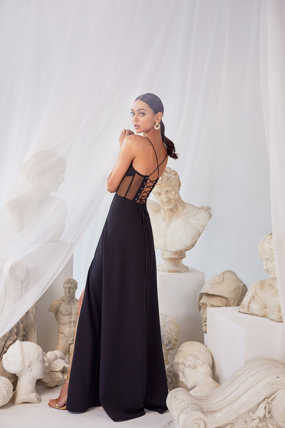 Collective Dress - Amary - Black image 4