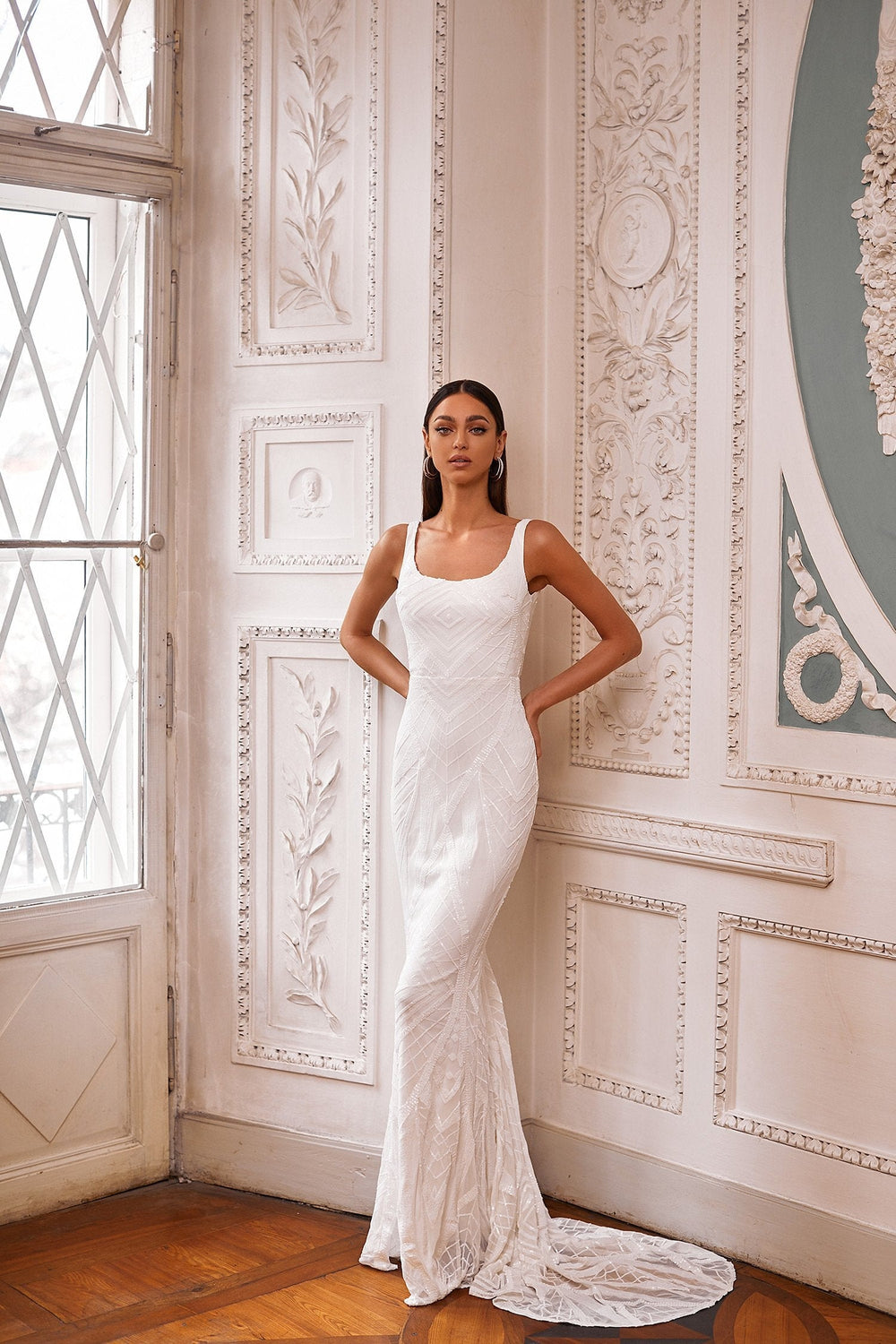 Shop Formal Dress - Larisa - White third image