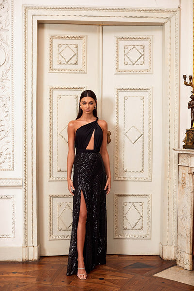 Shop Formal Dress Black - Maria