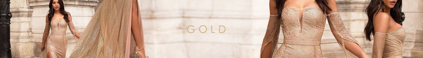 Gold Dresses