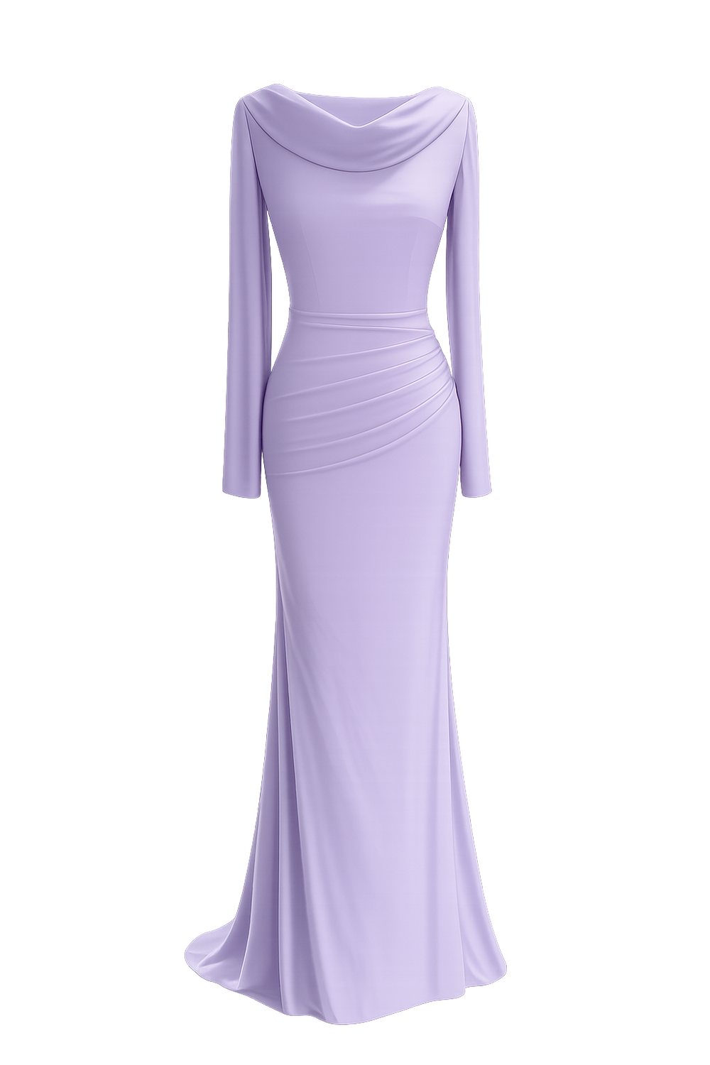 Amina Modest Lilac Gown