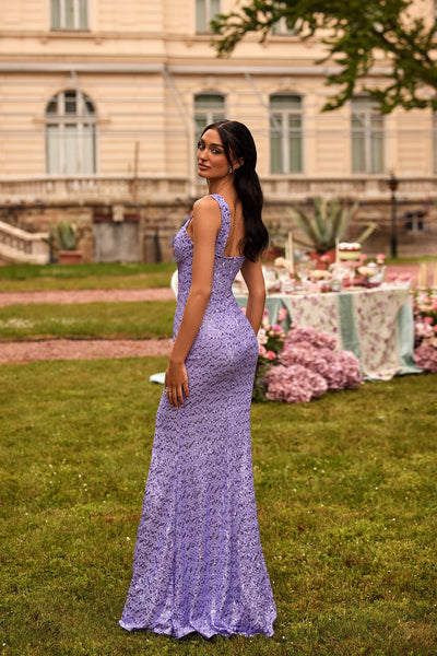 Courtney - Lilac Alamour Made-To-Order Courtney Lilac Sequin Gown | Afterpay | Klarna | Zip Pay
