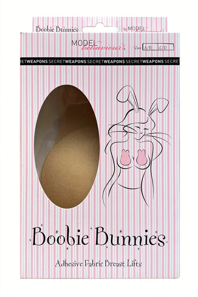 Boobie Bunnies - Fabric Breast Lifts Model Behaviour Boobie Bunnies Super Light Adhesive Fabric Breast Lifts | Afterpay
