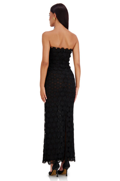 Clarisse Dress Alamour The Label Clarisse Black Lace Midi Dress | Afterpay | Klarna | Zip Pay