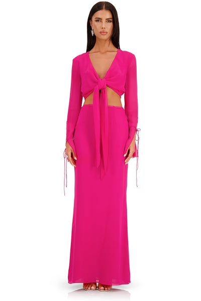 Isabella Skirt Alamour The Label Isabella Pink Chiffon Skirt | Afterpay | Klarna | Zip Pay