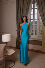 Elsie High Neck Jersey Maxi Gown Alamour The Label Elsie High Neck Jersey Maxi Gown