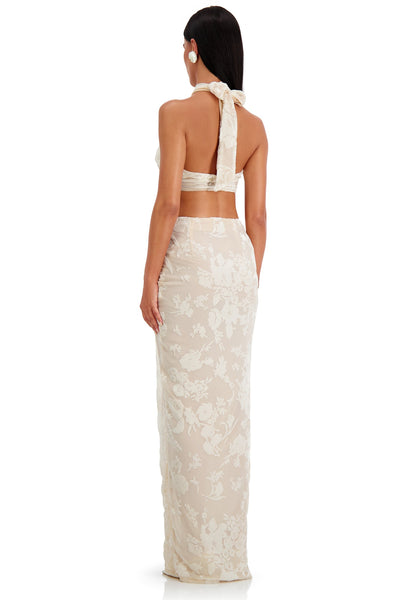 Celestina Set Alamour The Label Celestina White Devore Set | Afterpay | Klarna | Zip Pay