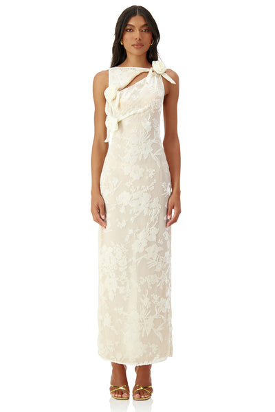 Johanna Dress Alamour The Label Johanna Elegant Rose Accents Dress  | Afterpay | Laybuy | Klarna