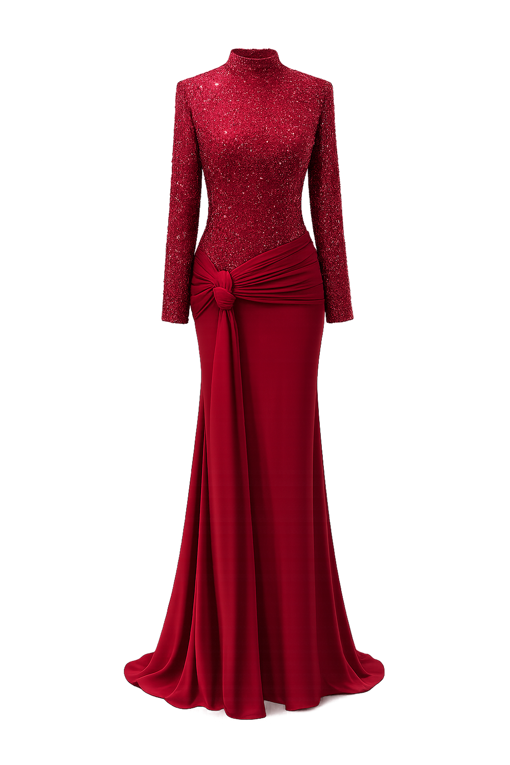 Saleha Burgundy