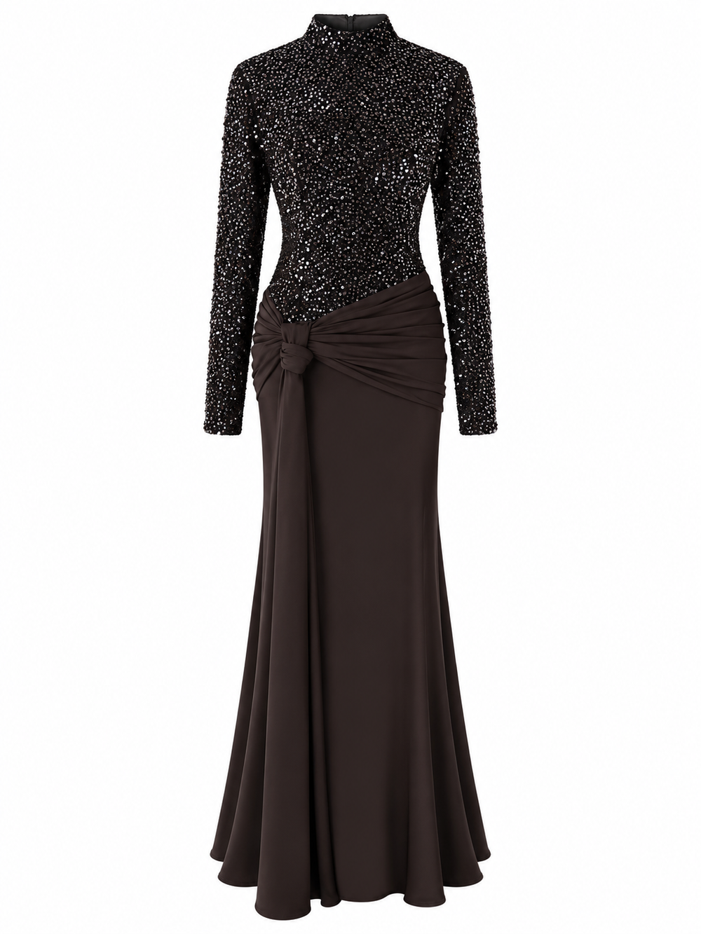 Saleha Gown Chocolate