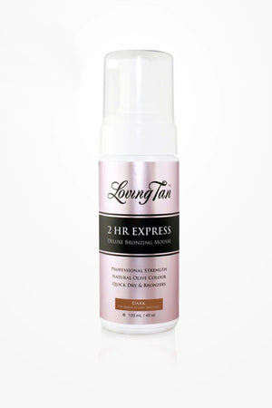 2 HR Express Dark Self Tanning Mousse