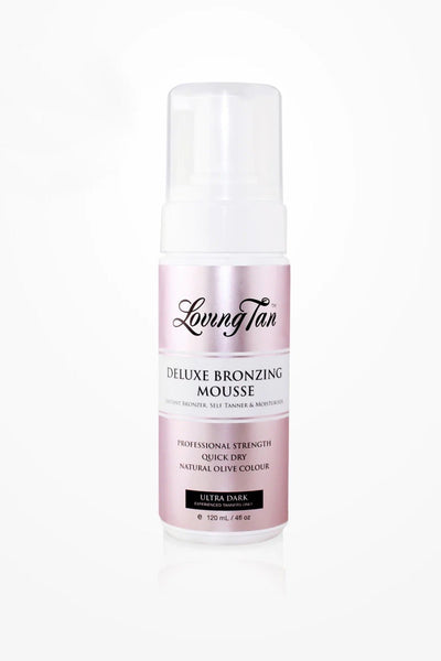 Deluxe Bronzing Mousse Ultra Dark for Self Tanning Loving Tan Deluxe Self Tan Ultra Dark Bronzing Mousse | Afterpay | Laybuy