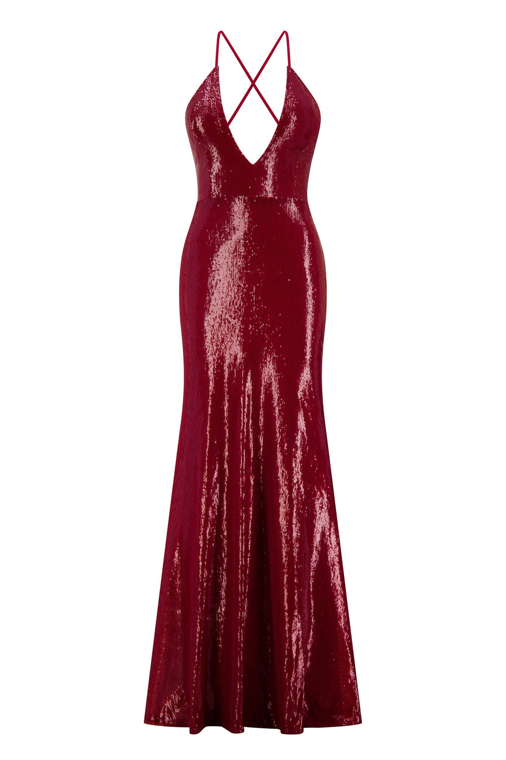 Brooklyn Sequins Shimmering Burgundy Gown Alamour The Label Brooklyn Sequins Shimmering Burgundy Gown Alamour The Label