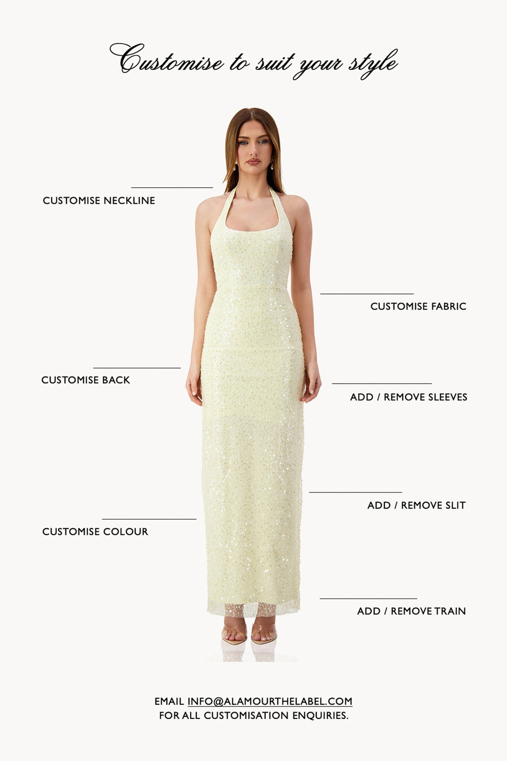 Jordia Long Sleeve Jersey Gold Gown