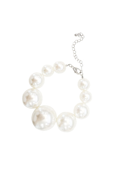 Ginvra Pearl Bracelet Alamour The Label Ginvra Long Pearl Chain Bracelet | Afterpay | Laybuy | Klarna