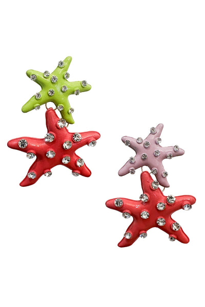 Zara Multicoloured Starfish Earrings Alamour The Label Zara Multicoloured Starfish Earrings | Afterpay | Klarna | Zip Pay