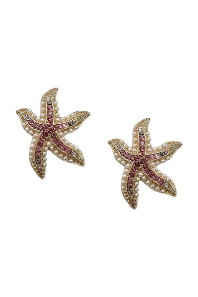 Heidi Pink Starfish Earrings Alamour The Label Heidi Pink Starfish Earrings | Afterpay | Laybuy | Klarna | Zippay