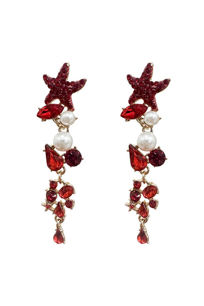 Isabel Red Drop Earrings Alamour The Label Isabel Red Drop Earrings | Afterpay | Laybuy | Klarna | Zippay