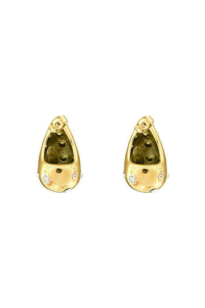 Evelyn Gold Earrings Alamour The Label Evelyn Gold Diamante Earrings | Afterpay | Klarna | Zip Pay