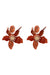 Briella Brown Flower Earrings Alamour The Label Briella Brown Flower Earrings | Afterpay | Klarna | Zip Pay