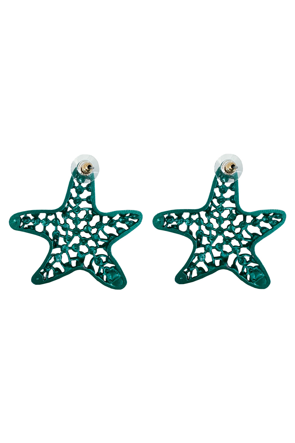 Jennifer Green Starfish Earrings