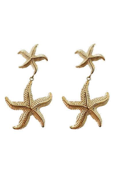 Adira Gold Starfish Earrings Alamour The Label Adira Gold Starfish Earrings | Afterpay | Klarna | Zip Pay