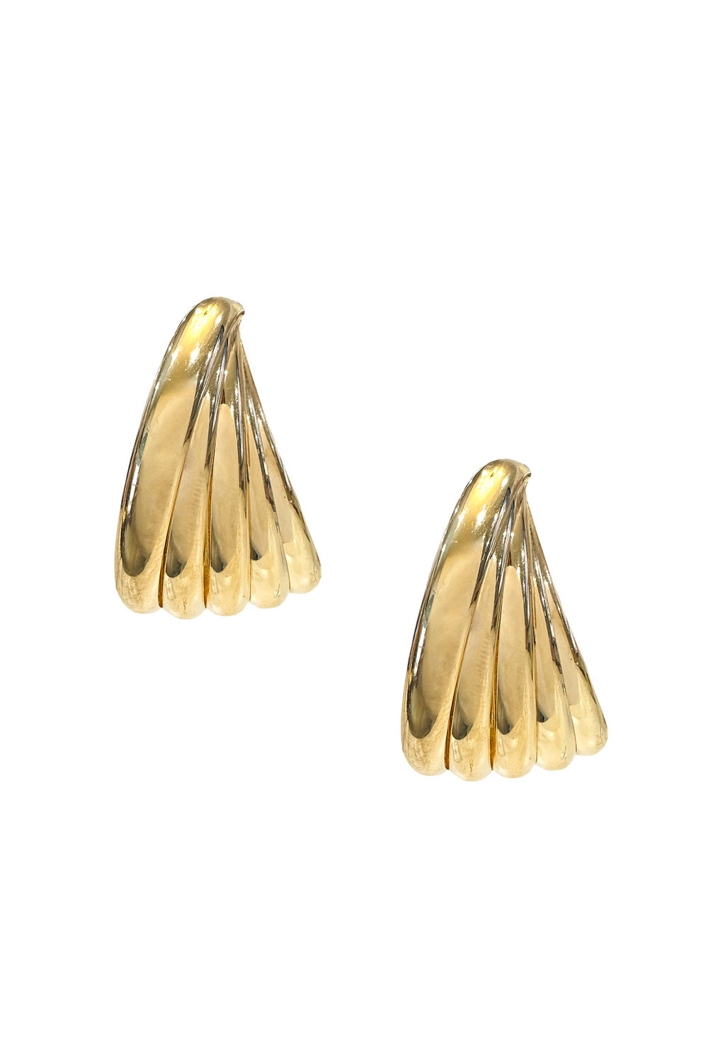 Lucie Gold Hoop Earrings