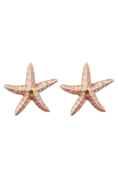 Julianne Pink Starfish Earrings Alamour The Label Julianne Pink Starfish Earrings | Afterpay | Klarna | Zip Pay