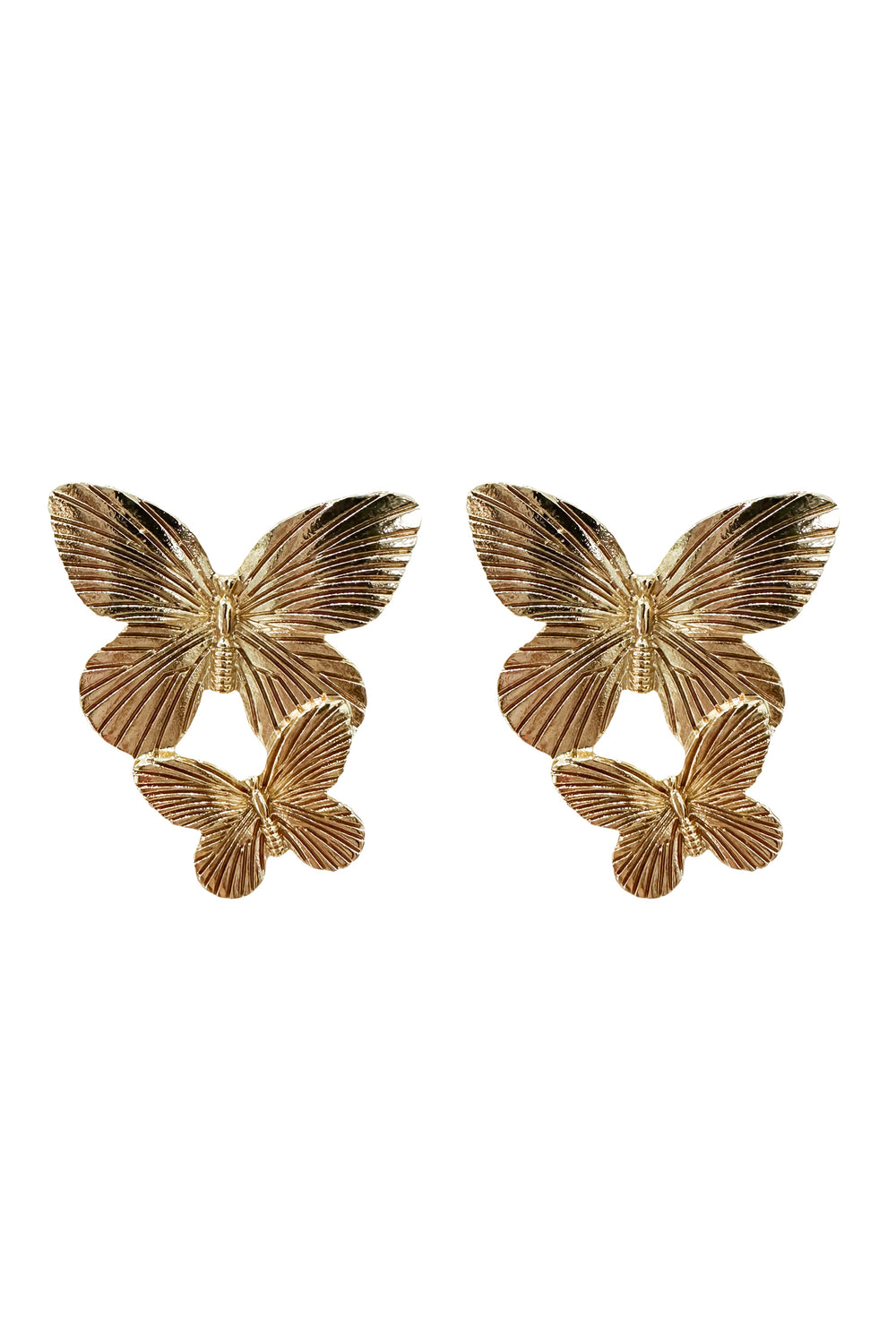 Tciana Gold Butterfly Drop Earrings