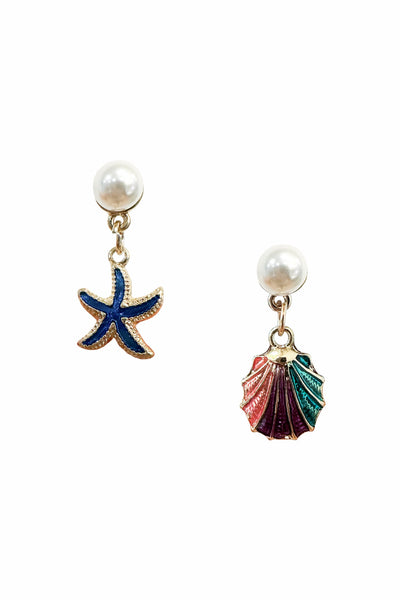 Stella Asymmetrical Starfish Earrings Alamour The Label Stella Asymmetrical Starfish Earrings | Afterpay | Klarna | Zip Pay