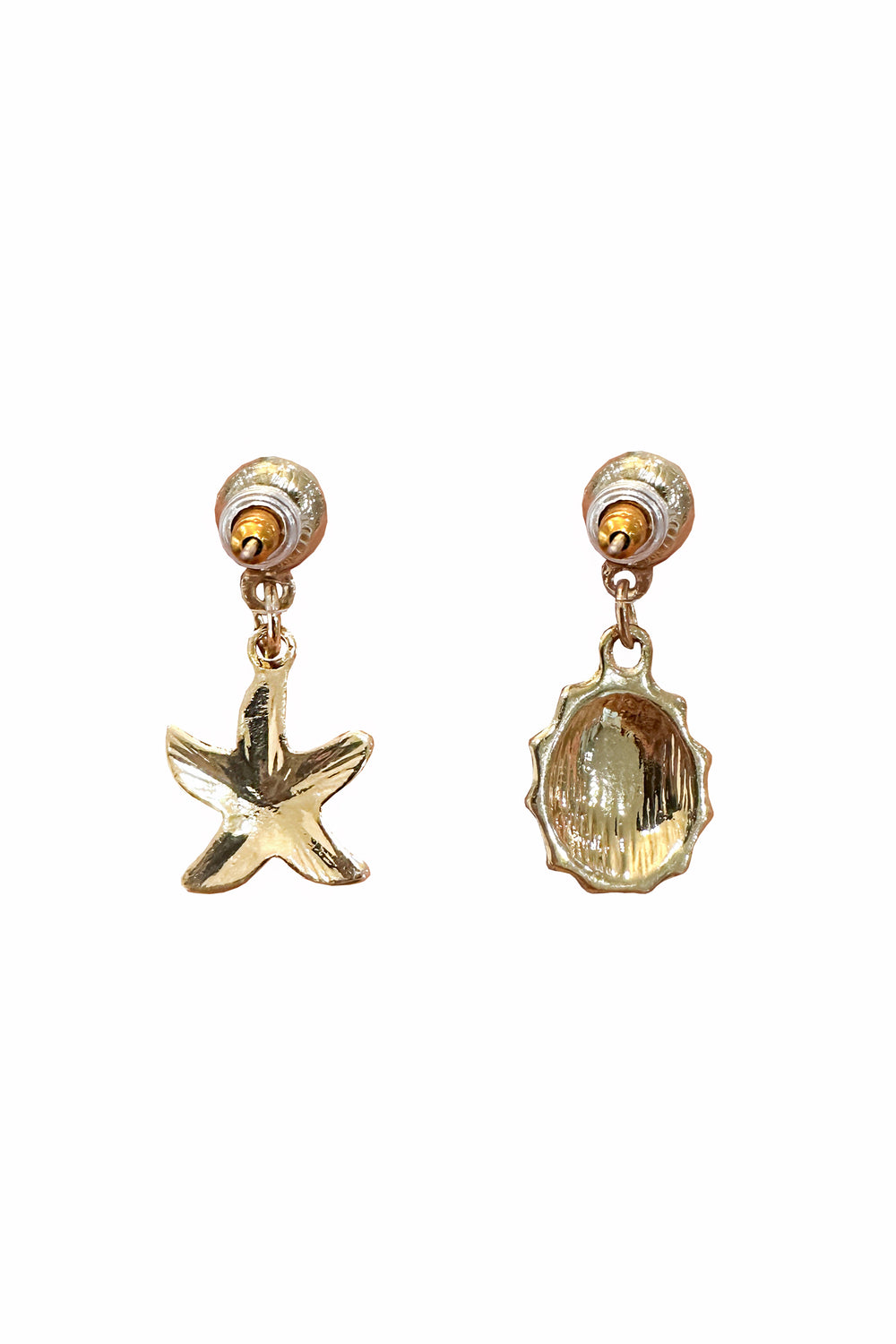 Stella Asymmetrical Starfish Earrings