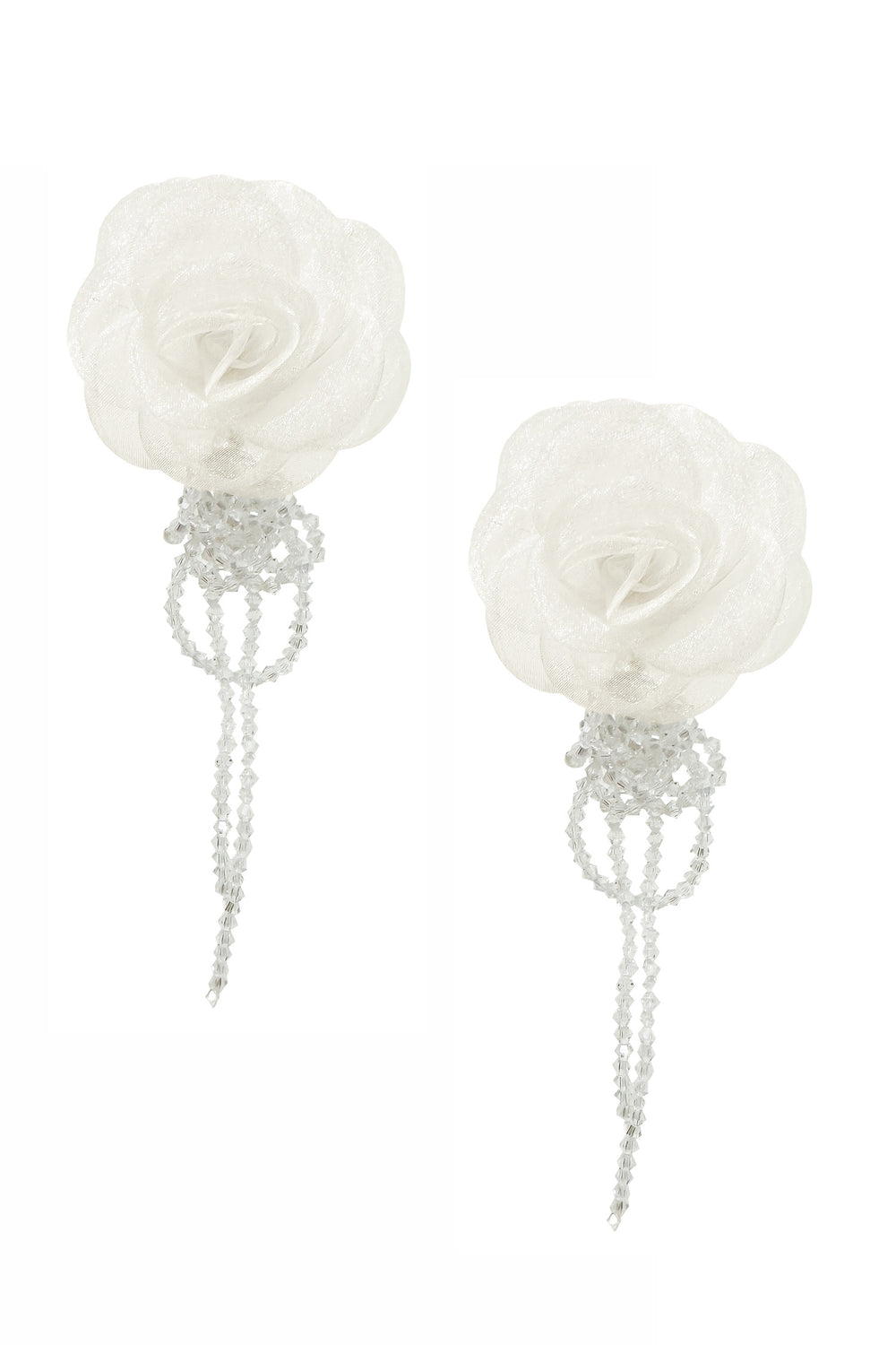 Ciana Cream Flower Earrings