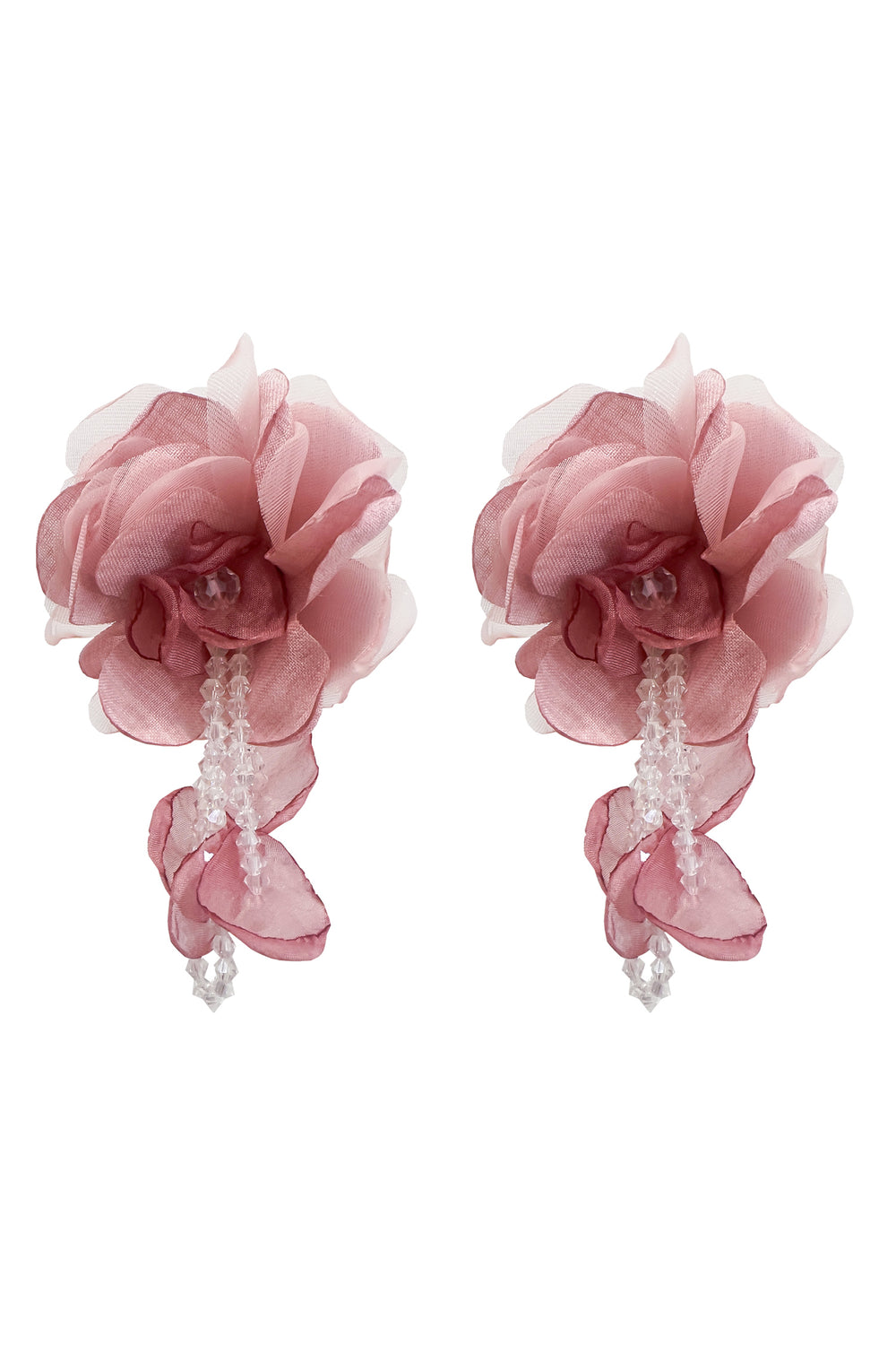 Jacqui Pink Statement Earrings