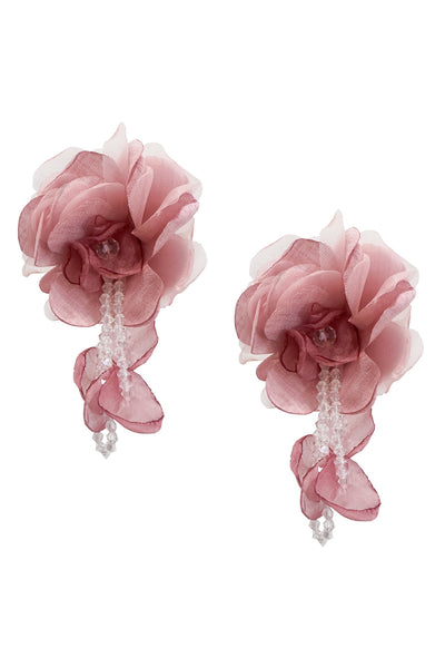 Jacqui Pink Statement Earrings Alamour The Label Jacqui Pink Statement Earrings | Afterpay | Laybuy | Klarna