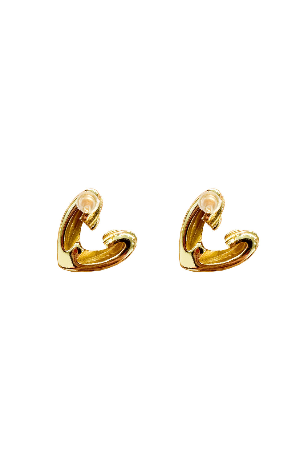 Giordana Gold Hoop Earrings