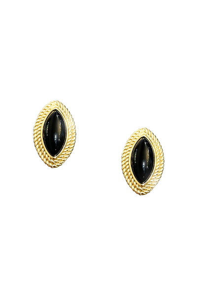Clarisse Black Earrings Alamour The Label Clarisse Black Earrings| Afterpay | Klarna | Zip Pay
