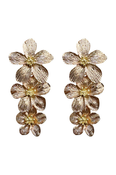 Carola Rose Pink Flower Earrings Alamour The Label Carola Rose Pink Flower Earrings | Afterpay | Klarna | Zip Pay
