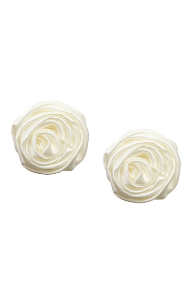 Rachel White Flower Studs Alamour The Label Rachel White Flower Studs | Afterpay | Klarna | Zip Pay