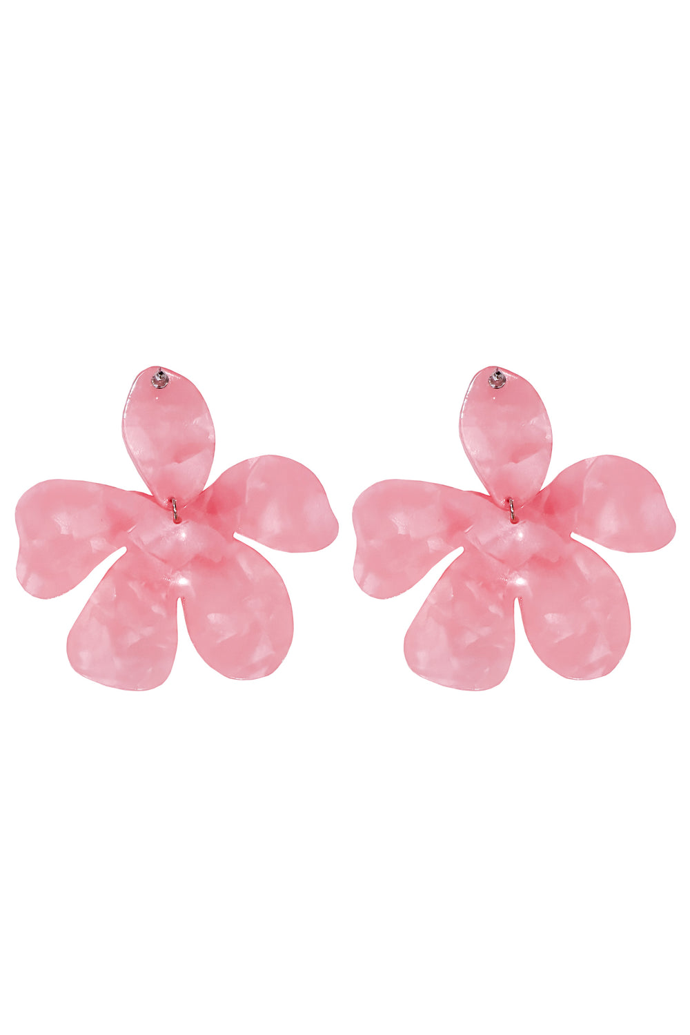 Kimberly Pink Statement Earrings