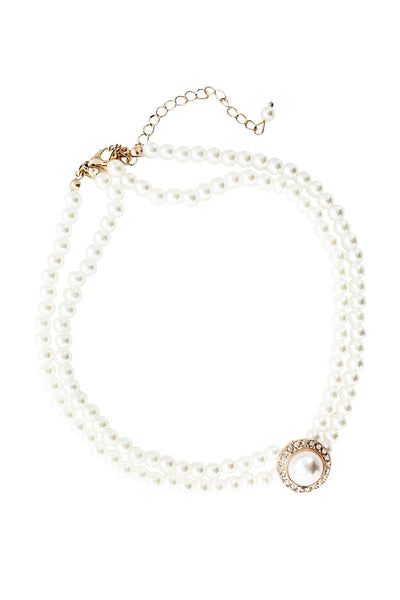 Saffira Pearl Choker Alamour The Label Saffira Pearl Chain Choker | Afterpay | Laybuy | Klarna | Zippay