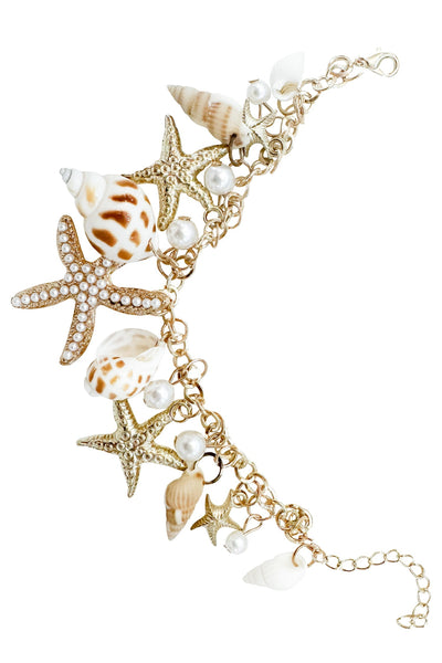 Liana Charm Bracelet Alamour The Label Liana Charm Necklace | Afterpay | Klarna | Zip Pay