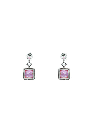 Remi Pink Embellished Earrings