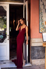 Reina - Burgundy Alamour The Label Reina Burgundy Mermaid Gown | Afterpay | Zip Pay | Sezzle
