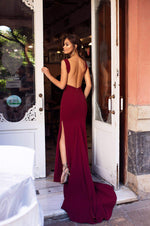 Reina - Burgundy Alamour The Label Reina Burgundy Mermaid Gown | Afterpay | Zip Pay | Sezzle