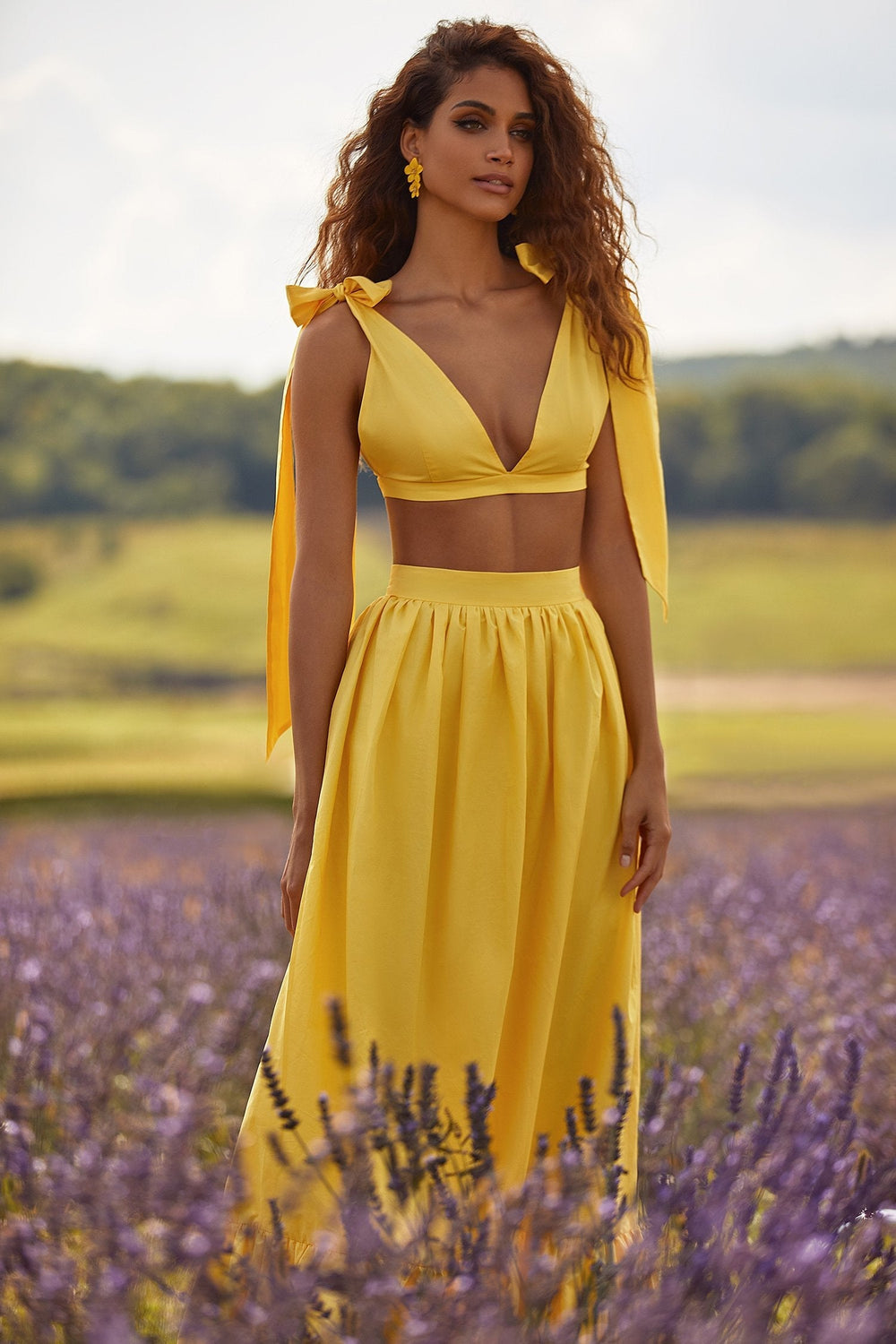 Maeve Set Alamour The Label Maeve Yellow Poplin Two Piece Set | Afterpay | Laybuy | Klarna