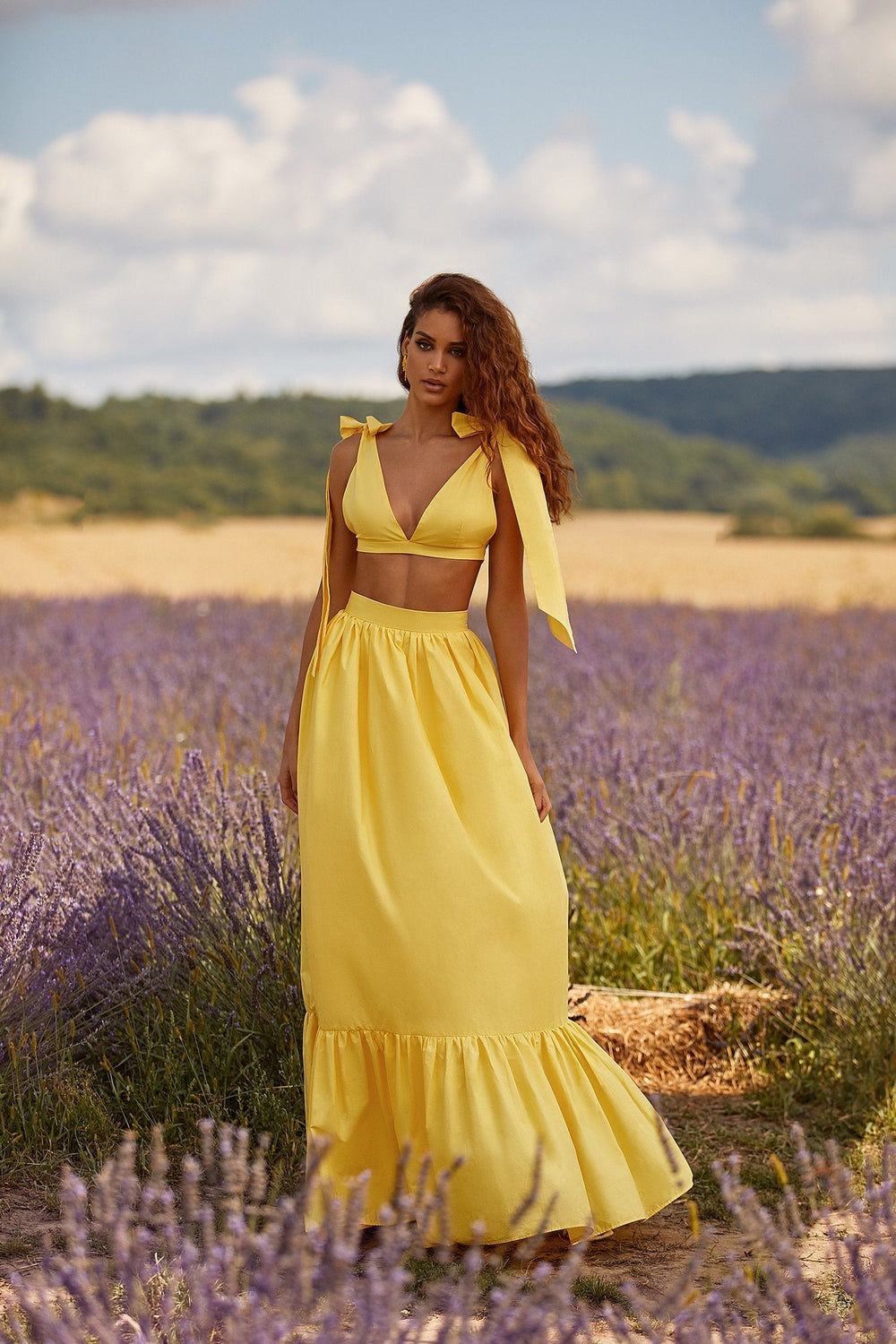 Maeve Set Alamour The Label Maeve Yellow Poplin Two Piece Set | Afterpay | Laybuy | Klarna