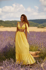 Maeve Set Alamour The Label Maeve Yellow Poplin Two Piece Set | Afterpay | Laybuy | Klarna