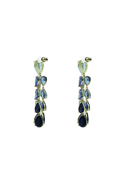 Celia Purple Duo Drop Earrings Alamour The Label Celia Purple Duo Drop Earrings | Afterpay | Klarna | Zip Pay